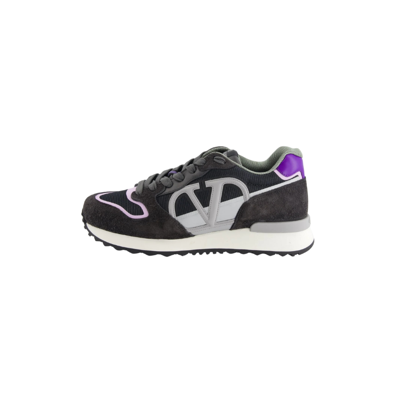 Valentino Garavani Runner (Black/Purple)